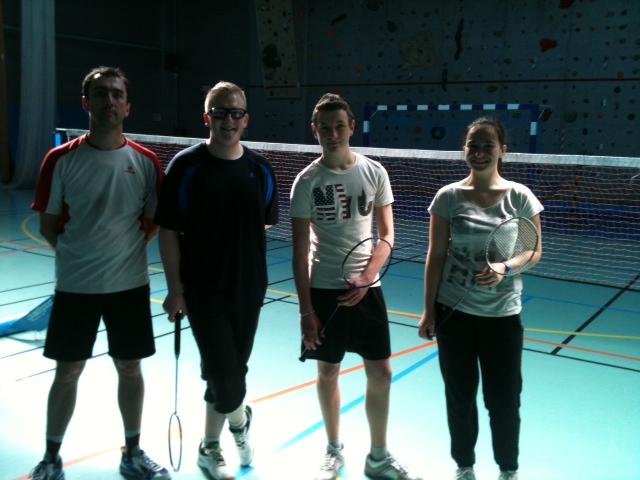 finalistes badminton 2 mars 2014 lesquin